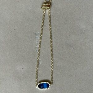 Kendra Scott Elsa Adjustable Sapphire Bracelet
